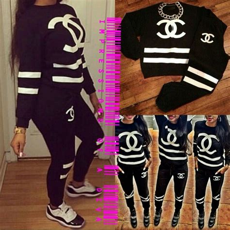 chanel jogging suit|chanel suit price.